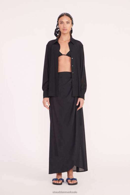 STAUD Kvinder miriam coverup top LR4T709 tøj sort