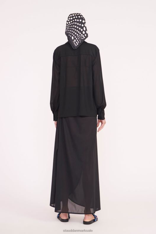 STAUD Kvinder miriam coverup top LR4T709 tøj sort