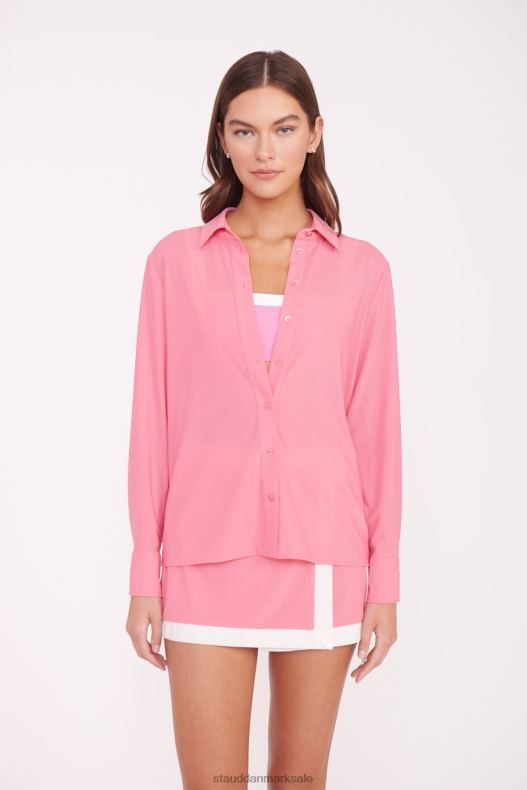 STAUD Kvinder miriam coverup top LR4T710 tøj koral pink