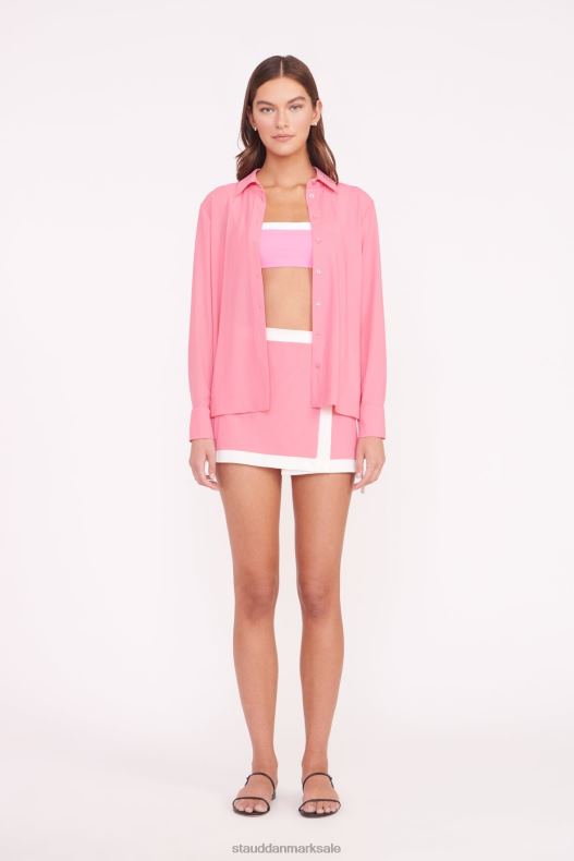STAUD Kvinder miriam coverup top LR4T710 tøj koral pink