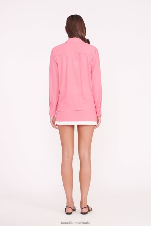 STAUD Kvinder miriam coverup top LR4T710 tøj koral pink
