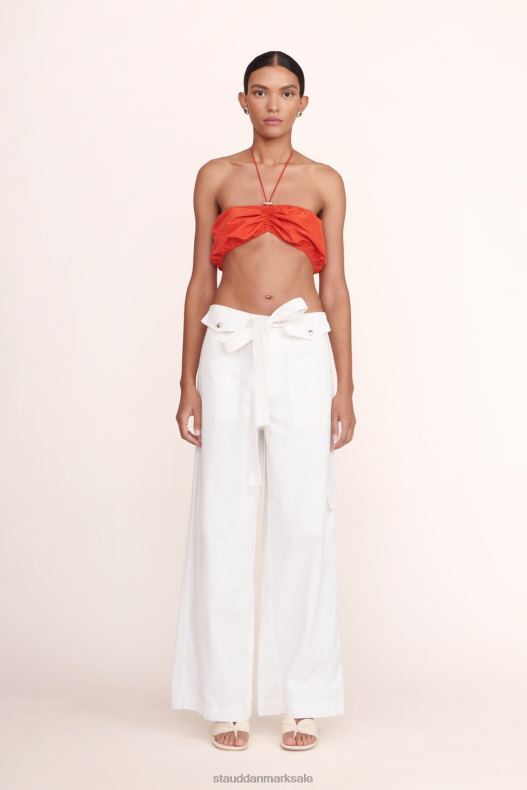 STAUD Kvinder nora top LR4T416 tøj hibiscus