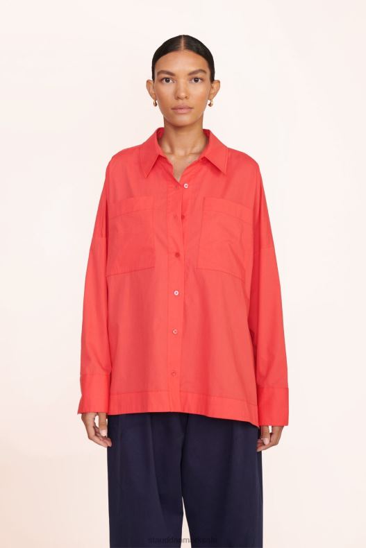 STAUD Kvinder payton top LR4T392 tøj hibiscus