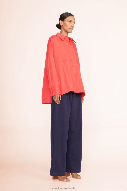 STAUD Kvinder payton top LR4T392 tøj hibiscus
