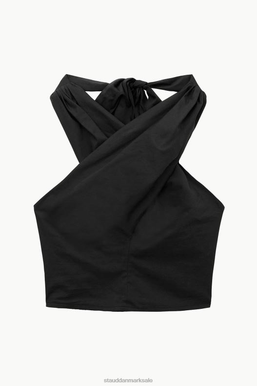 STAUD Kvinder smocket kai top LR4T343 tøj sort