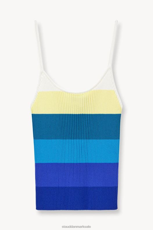 STAUD Kvinder soleil top LR4T386 tøj stillehavsstribe
