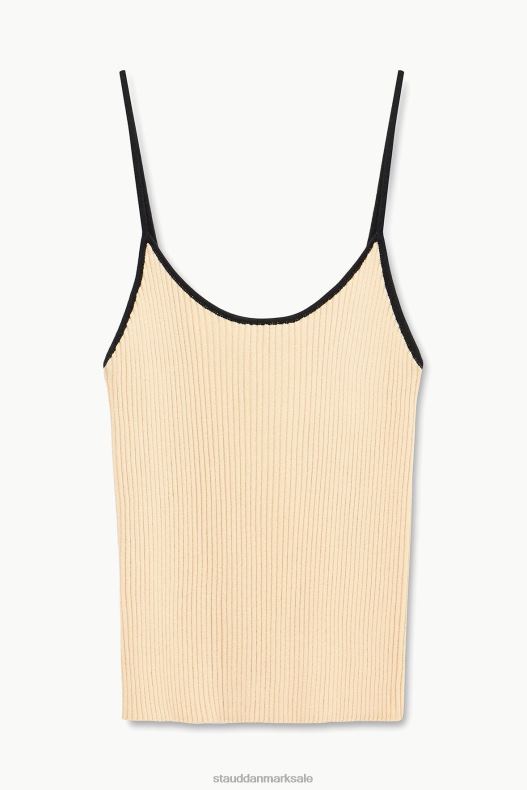STAUD Kvinder soleil top LR4T387 tøj fennikel multi