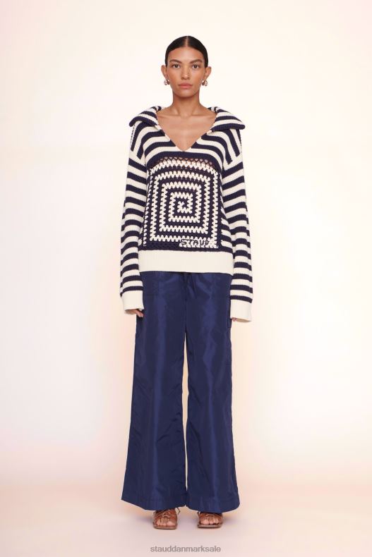 STAUD Kvinder alu sweater LR4T603 tøj sur kobolt