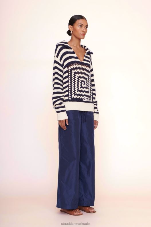 STAUD Kvinder alu sweater LR4T603 tøj sur kobolt