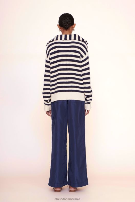 STAUD Kvinder alu sweater LR4T603 tøj sur kobolt