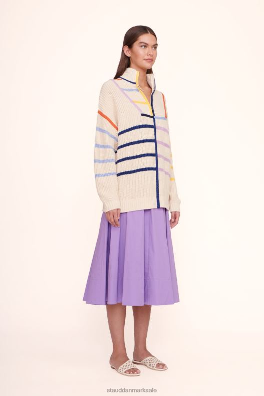 STAUD Kvinder hampton sweater LR4T594 tøj syre ecru