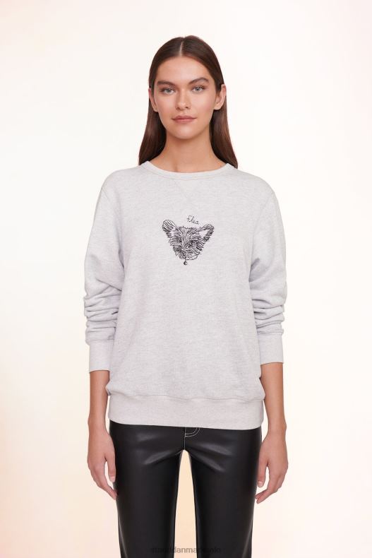 STAUD x C.BONZ Kvinder tilpasset unisex sweatshirt LR4T1028 tilbehør grå