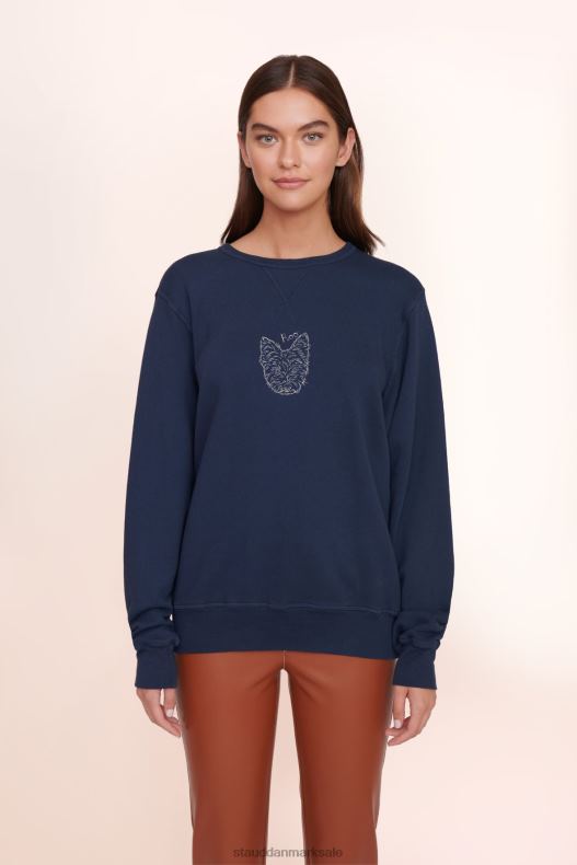 STAUD x C.BONZ Kvinder tilpasset unisex sweatshirt LR4T1029 tilbehør flåde